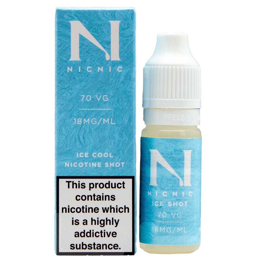 Ice Cold Nicotine Shot 70VG 18mg 10ml - Prime Vapes UK