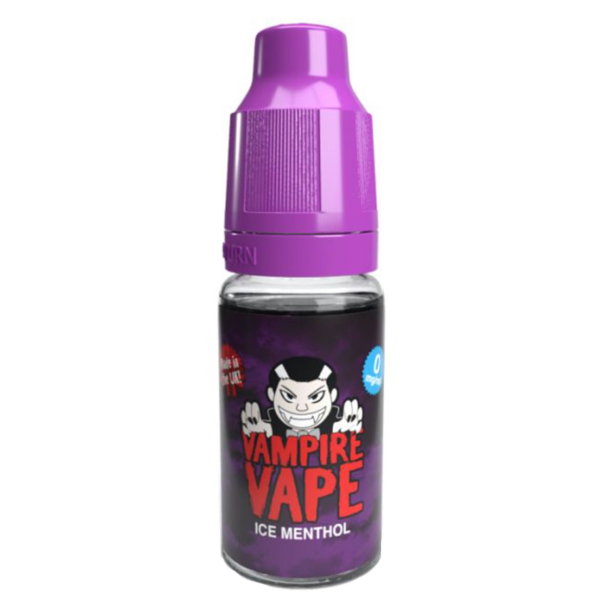 Ice Menthol 10ml E Liquid by Vampire Vape - Prime Vapes UK