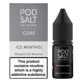Ice Menthol 10ml Nic Salt By Pod Salt - Prime Vapes UK