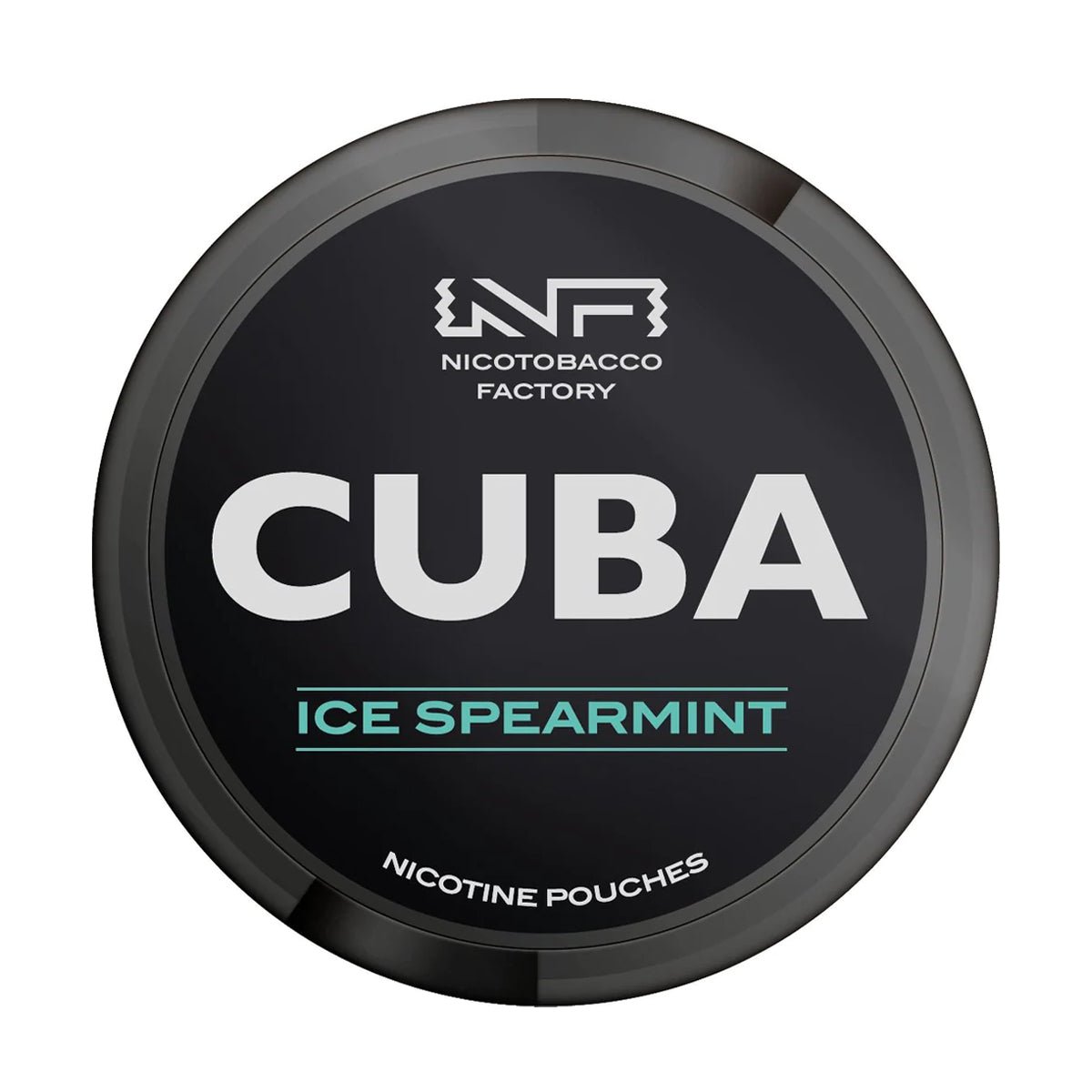 Ice Spearmint Nicotine Pouches By Cuba Black - Prime Vapes UK