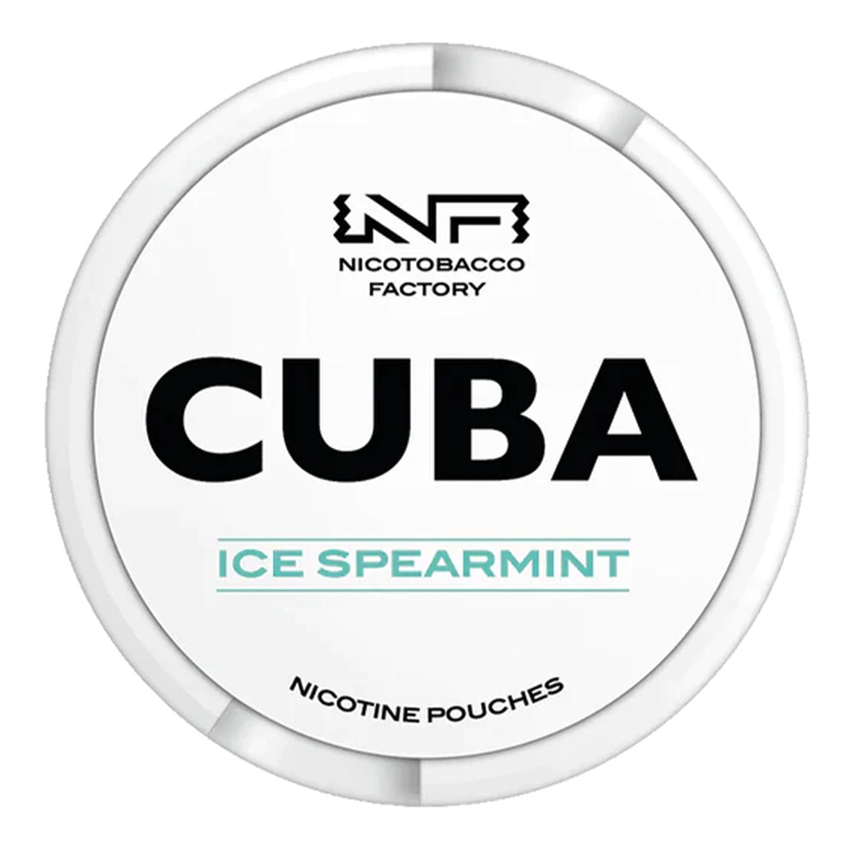 Ice Spearmint Nicotine Pouches By Cuba White - Prime Vapes UK