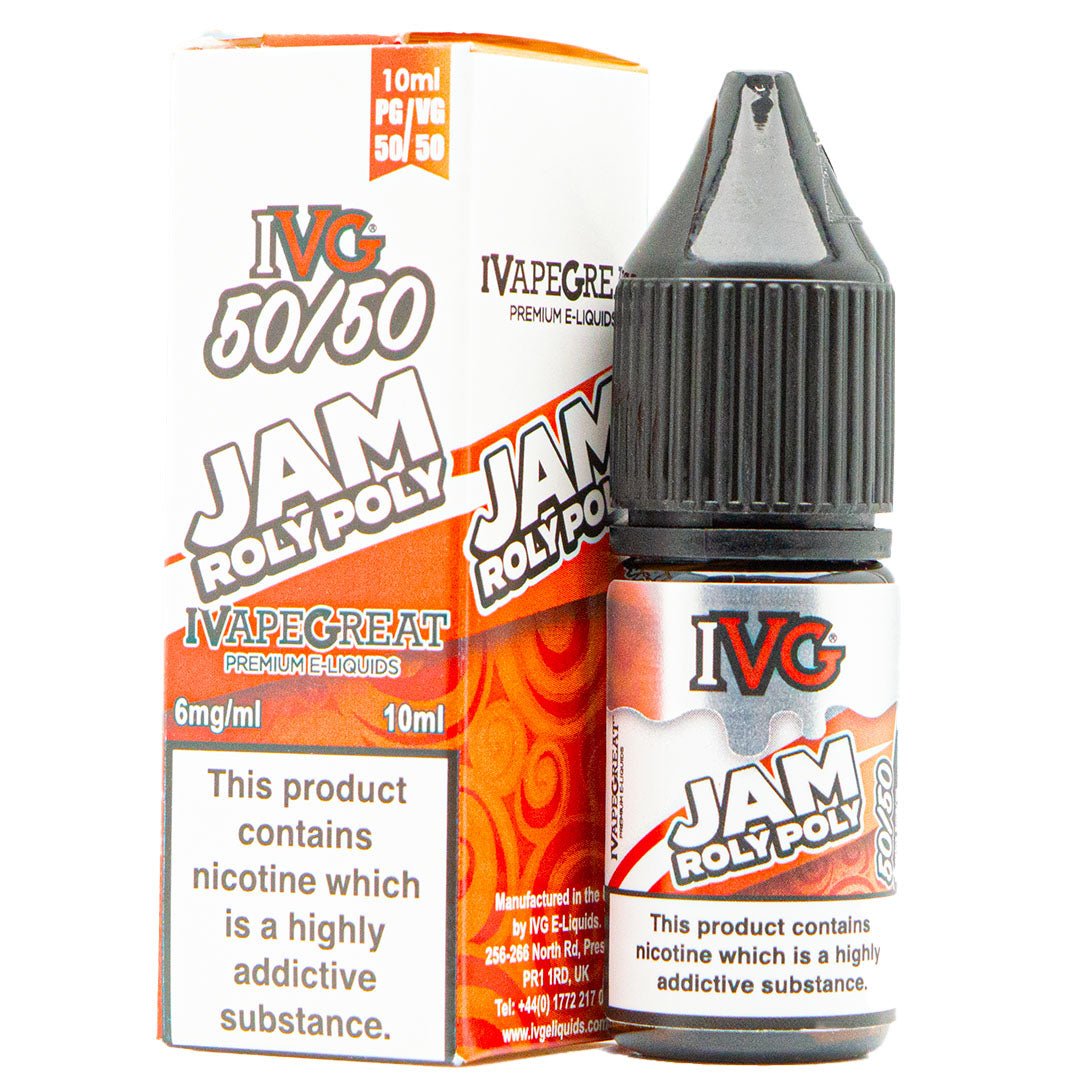 Jam Roly Poly 10ml E Liquid By IVG - Prime Vapes UK