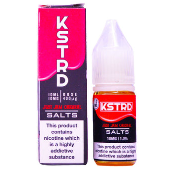 Just Jam Original Custard 10ml Nic Salt By KSTRD - Prime Vapes UK