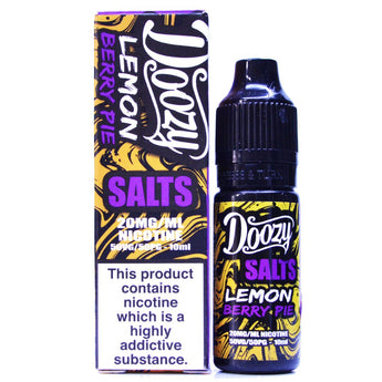 Lemon Berry Pie 10ml Nic Salt By Doozy Vape Co - Prime Vapes UK