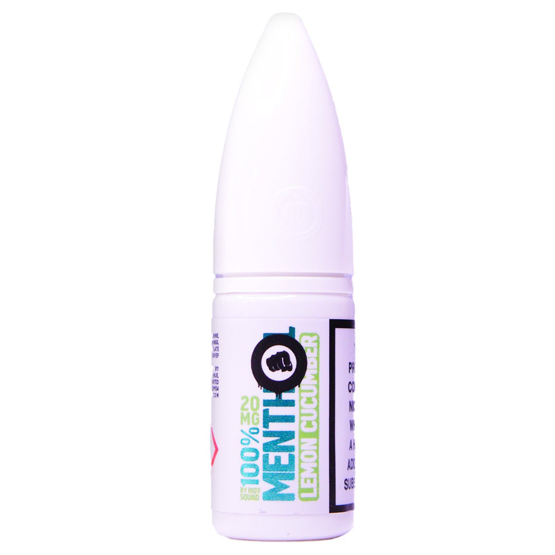 Lemon Cucumber Menthol 10ml Hybrid Nic Salt By Riot Squad - Prime Vapes UK