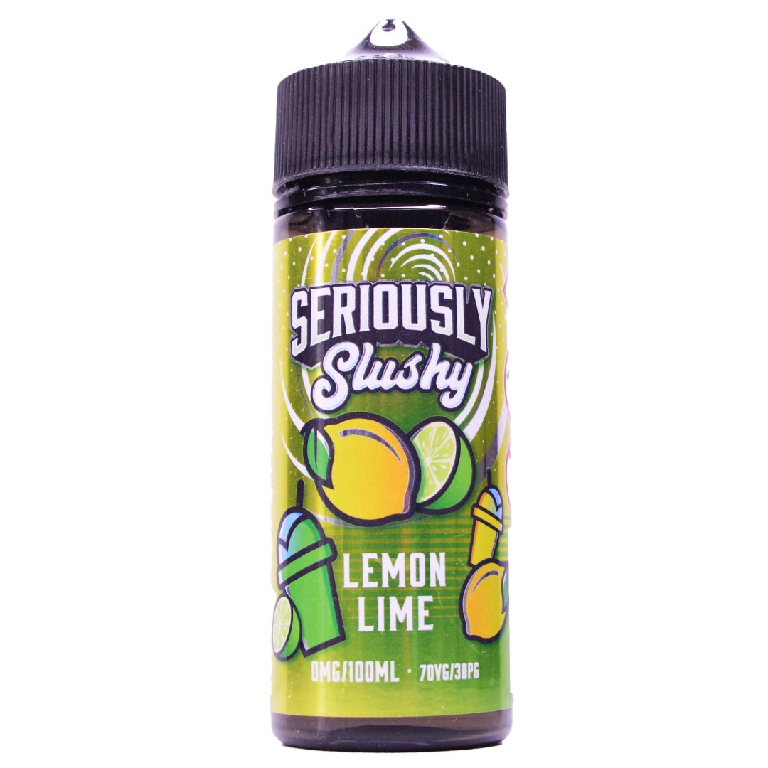 Lemon Lime 100ml Shortfill E-liquid By Seriously Slushy - Prime Vapes UK