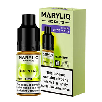 Lemon Lime 10ml Nic Salt E-liquid By MaryLiq - Prime Vapes UK