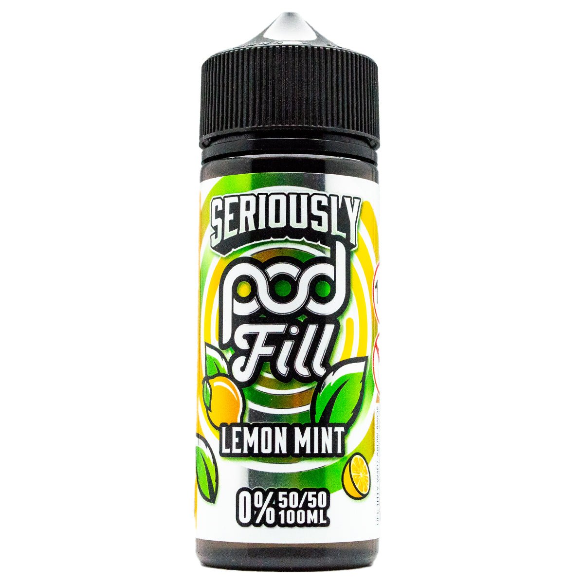 Lemon Mint 100ml Shortfill By Seriously Pod Fill Prime Vapes UK Lemon Mint 100ml Shortfill By Seriously Pod Fill Prime Vapes UK