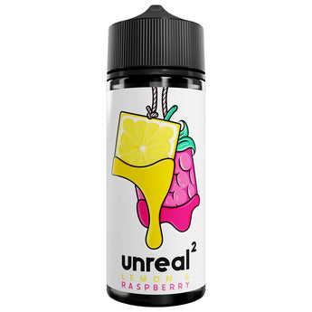 Lemon Raspberry 100ml Shortfill By Unreal 2 - Prime Vapes UK