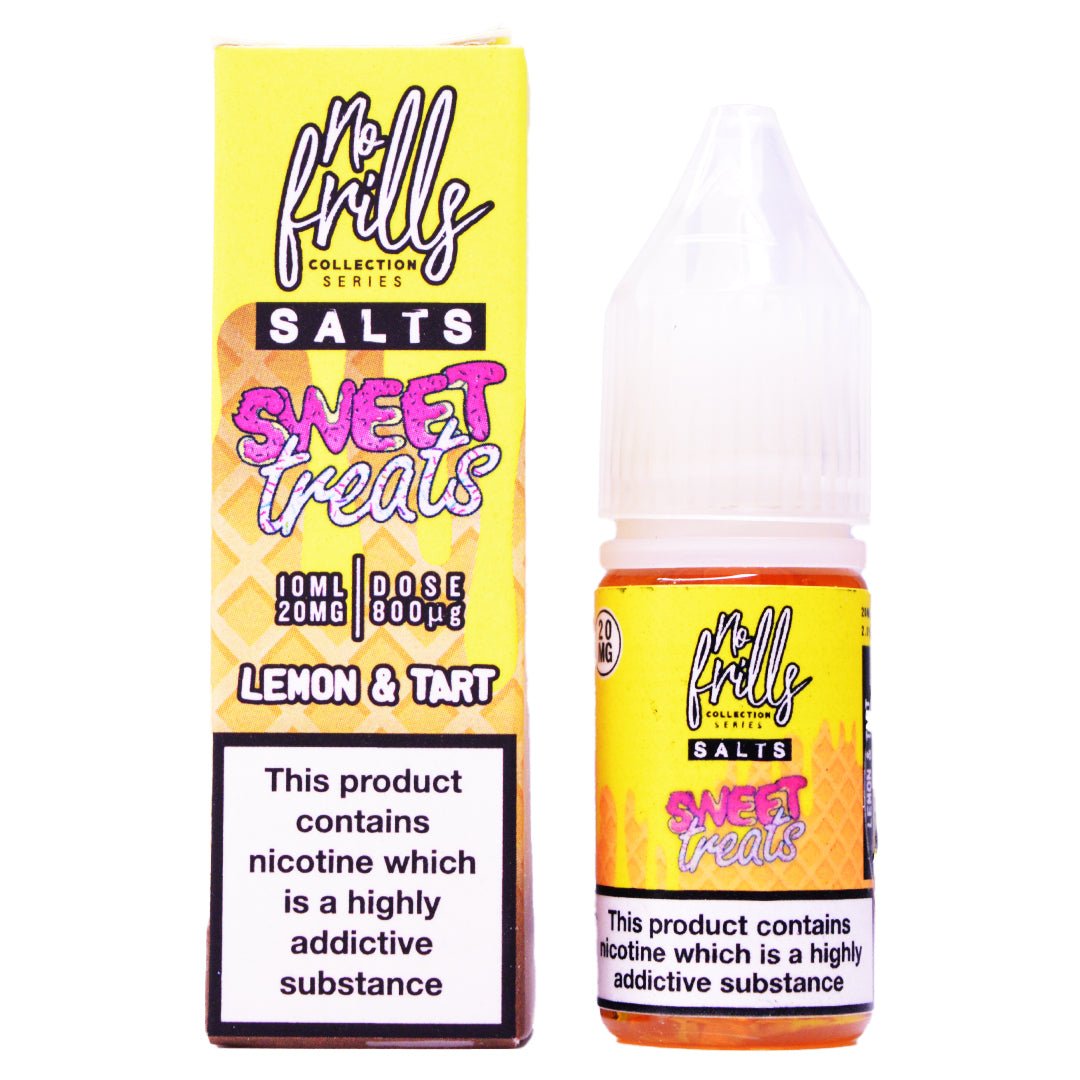 Lemon Tart 10ml Nic Salt By No Frills Sweet Treats - Prime Vapes UK