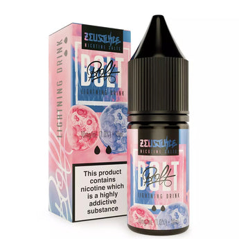 Lightning Drink 10ml Nic Salt E-liquid By Zeus Juice Bolt - Prime Vapes UK