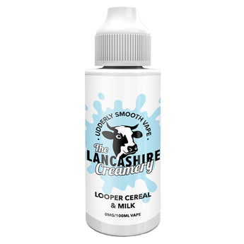 Looper Cereal & Milk 100ml Shortfill By The Lancashire Creamery - Prime Vapes UK