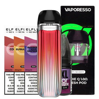 Luxe QS Vape Pod Kit By Vaporesso Bundle Kit - Prime Vapes UK