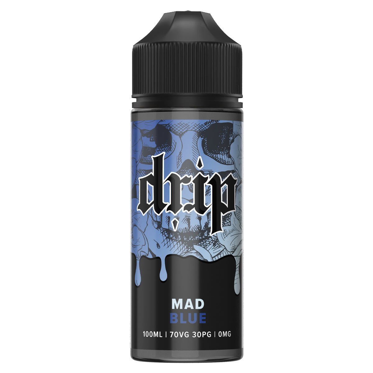 Mad Blue 100ml Shortfill By Drip - Prime Vapes UK