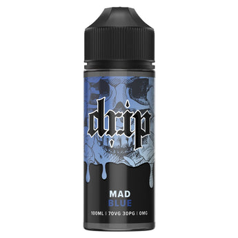 Mad Blue 100ml Shortfill By Drip - Prime Vapes UK