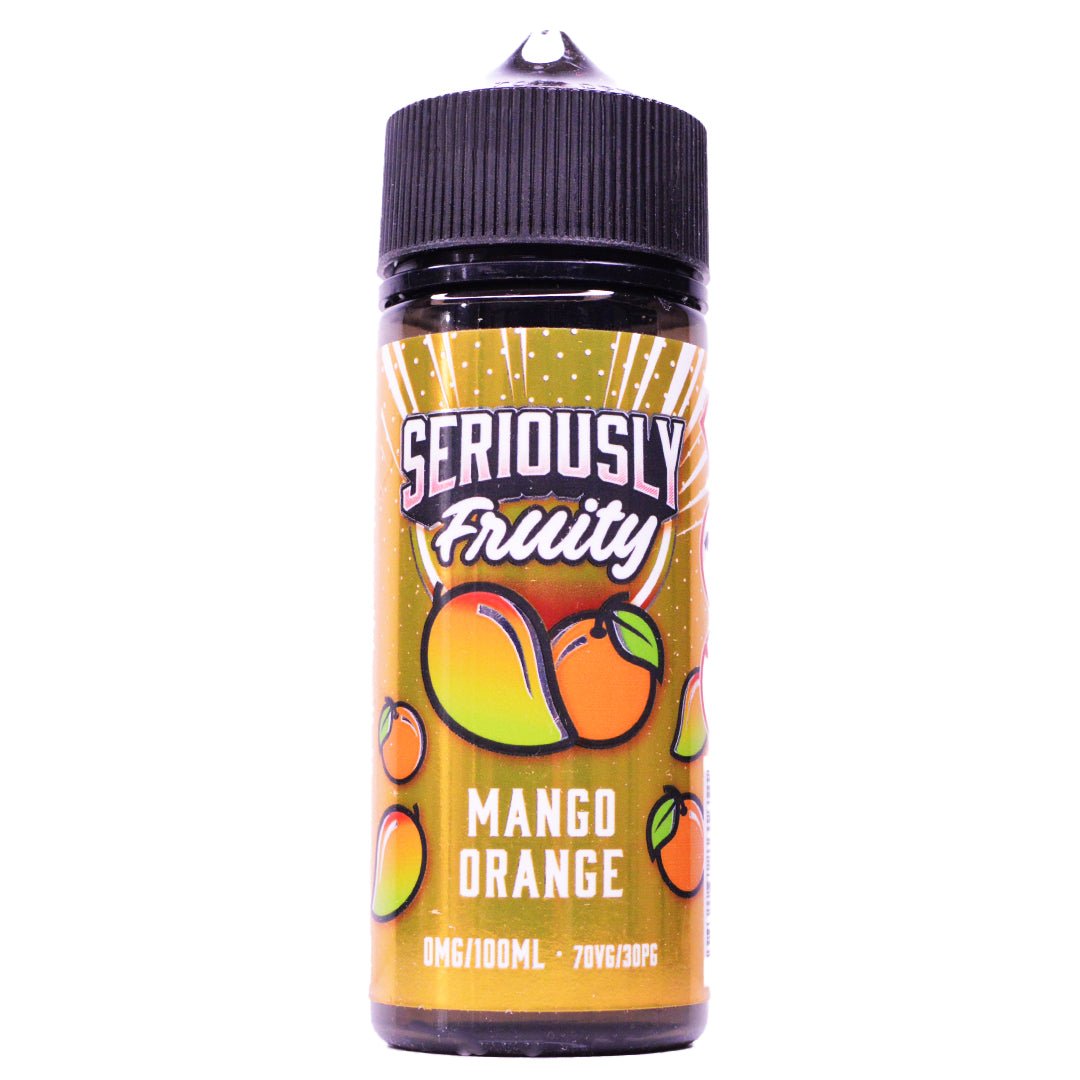 Mango Orange 100ml Shortfill E-liquid By Seriously Fruity - Prime Vapes UK