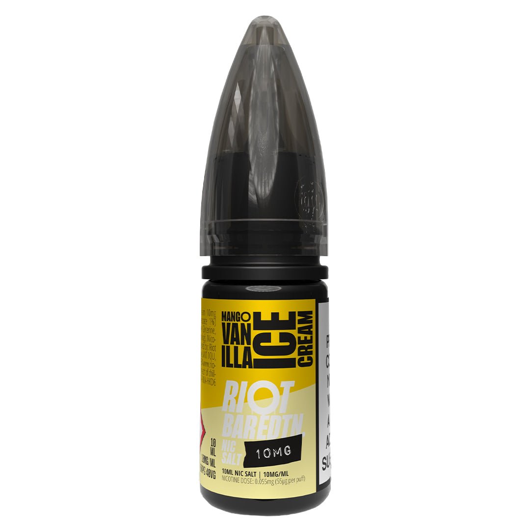 Mango Vanilla Ice Cream BAR EDTN 10ml Nic Salt By Riot Squad - Prime Vapes UK