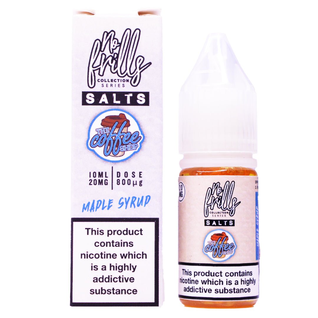 Maple Syrup Coffee 10ml Nic Salt By No Frills - Prime Vapes UK