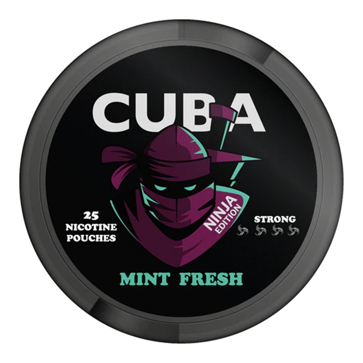 Mint Fresh Nicotine Pouches By Cuba Ninja - Prime Vapes UK