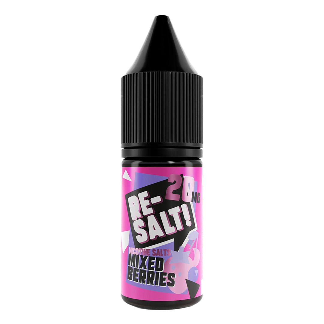 Mixed Berries 10ml Nic Salt E-liquid By Re-Salt - Prime Vapes UK