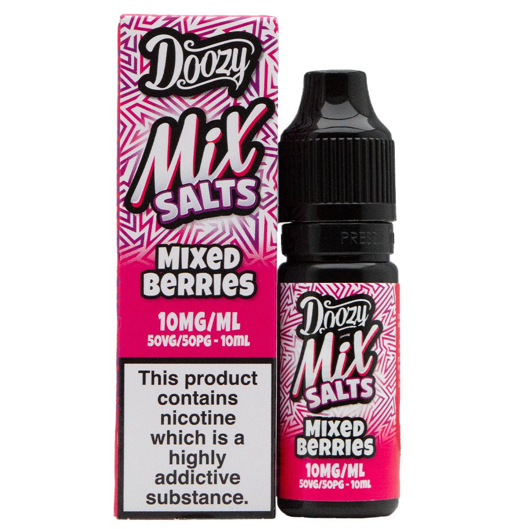 Mixed Berries Nic Salt 10ml By Doozy Mix Salts - Prime Vapes UK