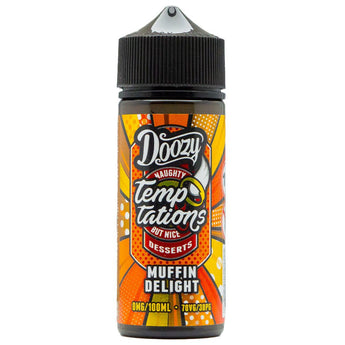 Muffin Delight 100ml Shortfill E-liquid By Doozy Vape Co - Prime Vapes UK