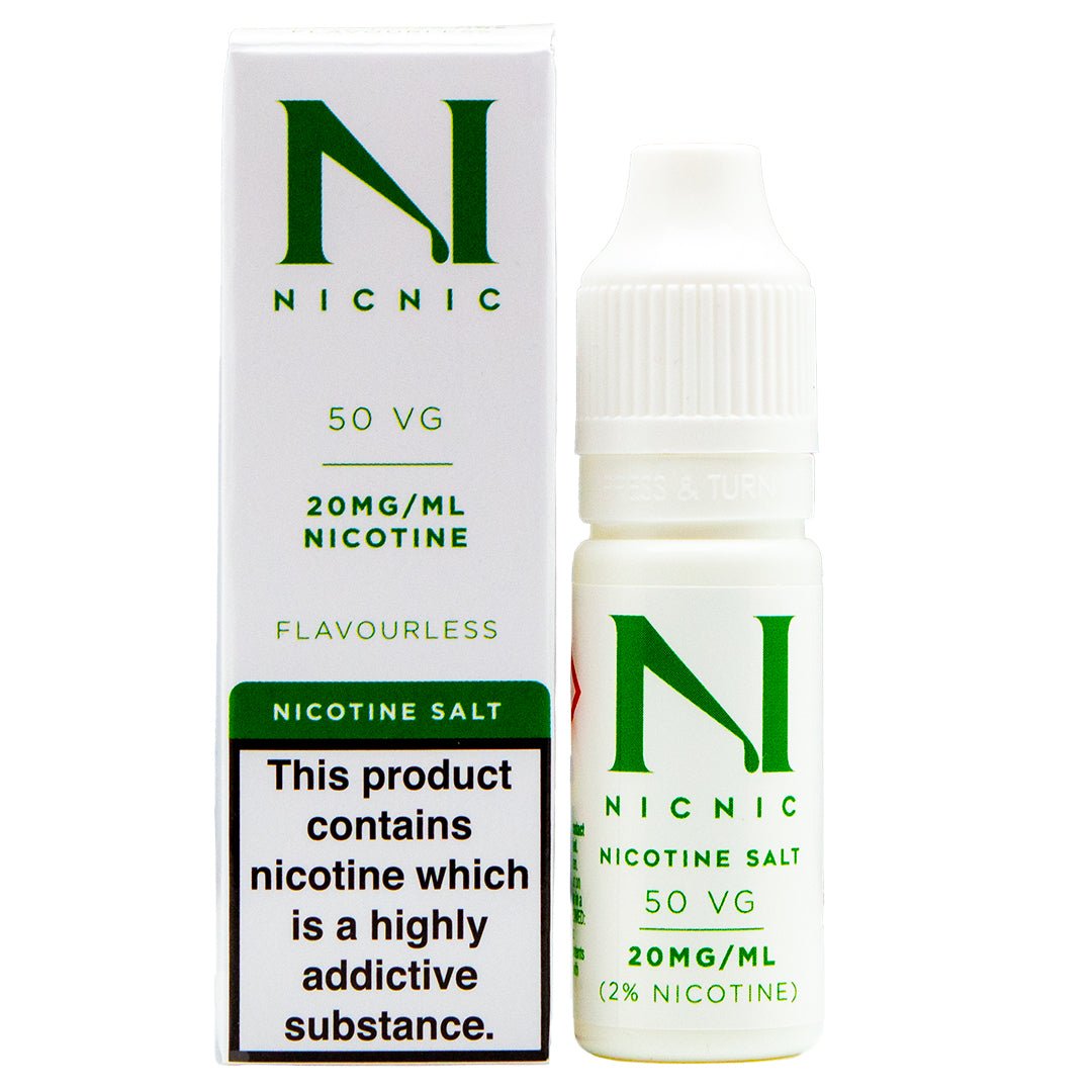 Nic Salt Shot 20mg 50VG / 50PG By Nic Nic - Prime Vapes UK