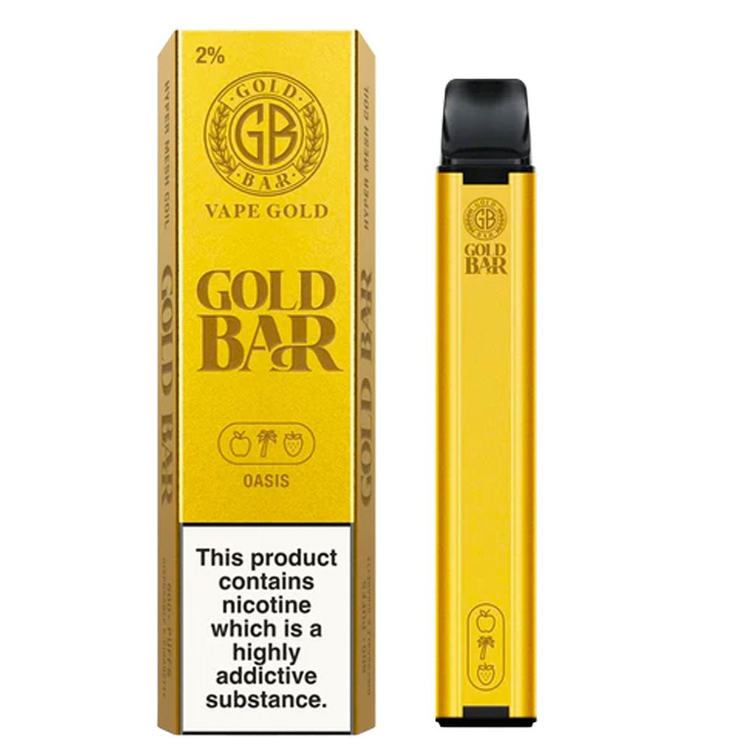 Oasis Disposable Vape by Gold Bar - Prime Vapes UK
