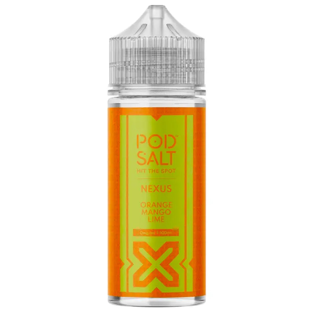 Orange Mango Lime 100ml Shortfill By Pod Salt Nexus - Prime Vapes UK