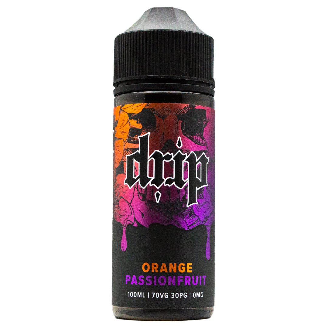 Orange Passionfruit 100ml Shortfill By Drip - Prime Vapes UK