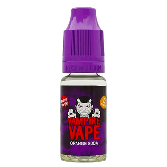 Orange Soda 10ml E Liquid by Vampire Vape - Prime Vapes UK