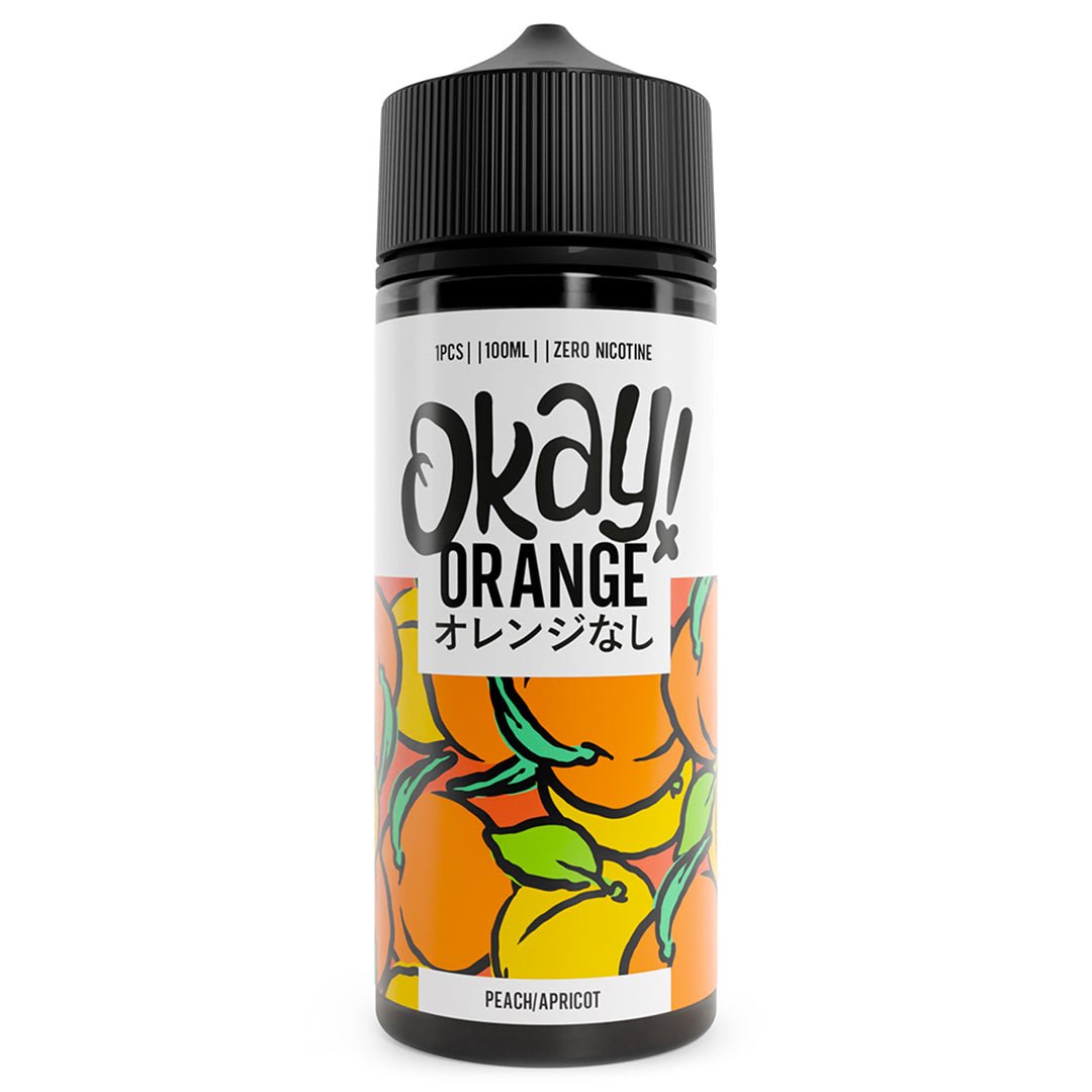 Peach Apricot 100ml Shortfill By Okay Orange - Prime Vapes UK