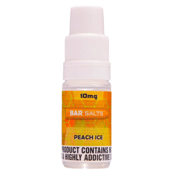 Peach Ice 10ml Nic Salt E-liquid By Bar Salts - Prime Vapes UK
