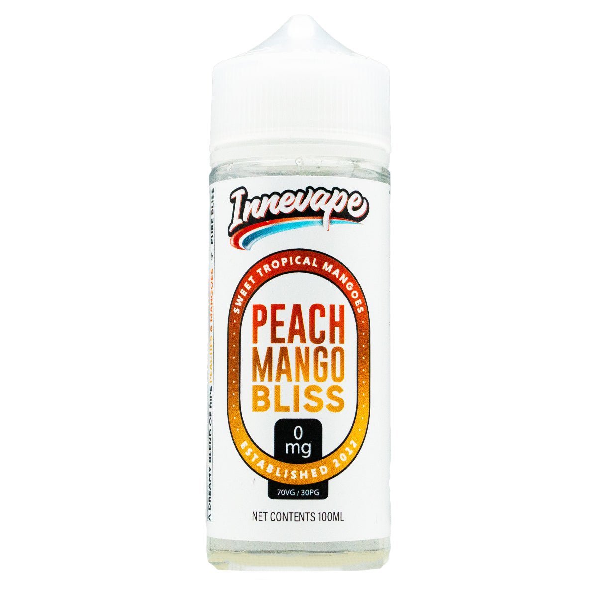 Peach Mango Bliss 100ml Shortfill By Innevape - Prime Vapes UK