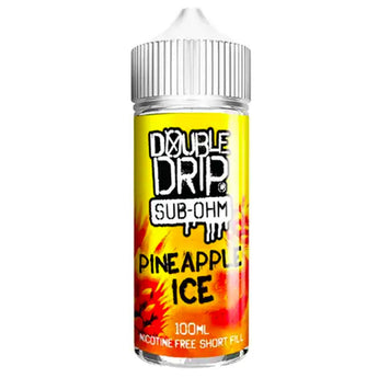 Pineapple Ice 100ml Shortfill By Double Drip - Prime Vapes UK