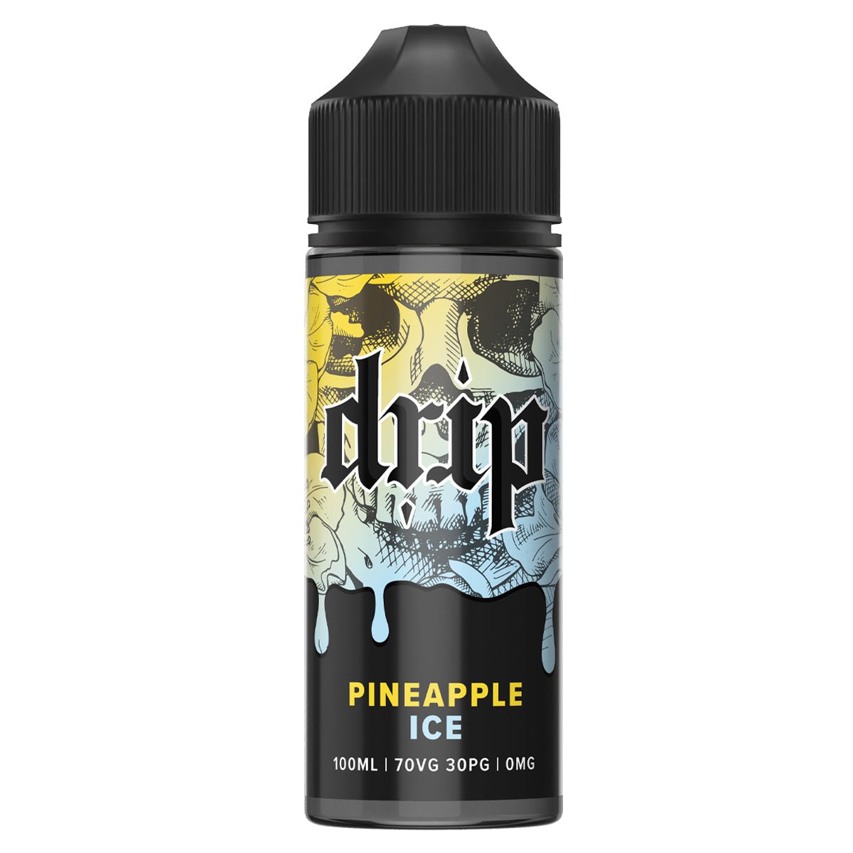 Pineapple Ice 100ml Shortfill By Drip - Prime Vapes UK