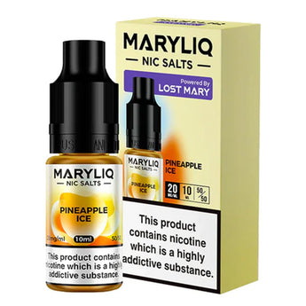 Pineapple Ice 10ml Nic Salt E-liquid By MaryLiq - Prime Vapes UK