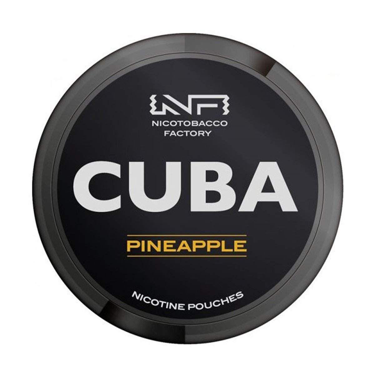 Pineapple Nicotine Pouches By Cuba Black - Prime Vapes UK
