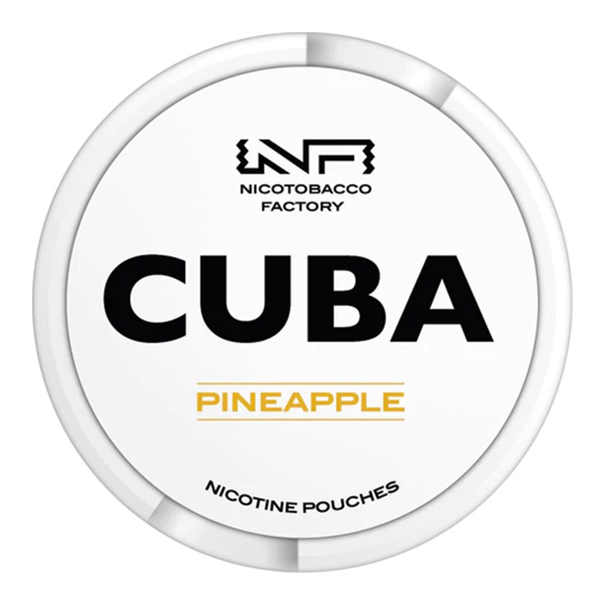 Pineapple Nicotine Pouches By Cuba White - Prime Vapes UK