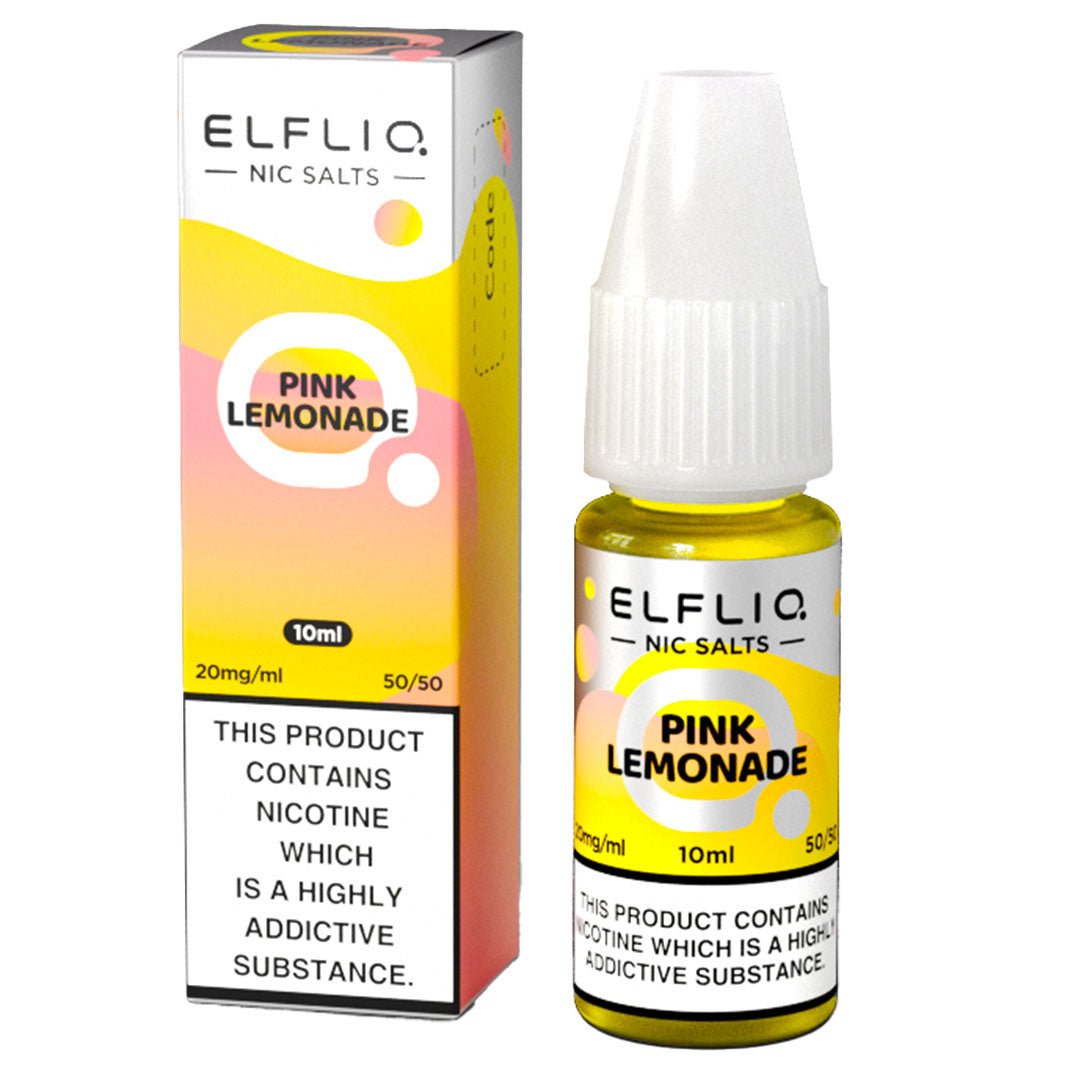 Pink Lemonade 10ml Nic Salt By Elf Bar Elfliq - Prime Vapes UK