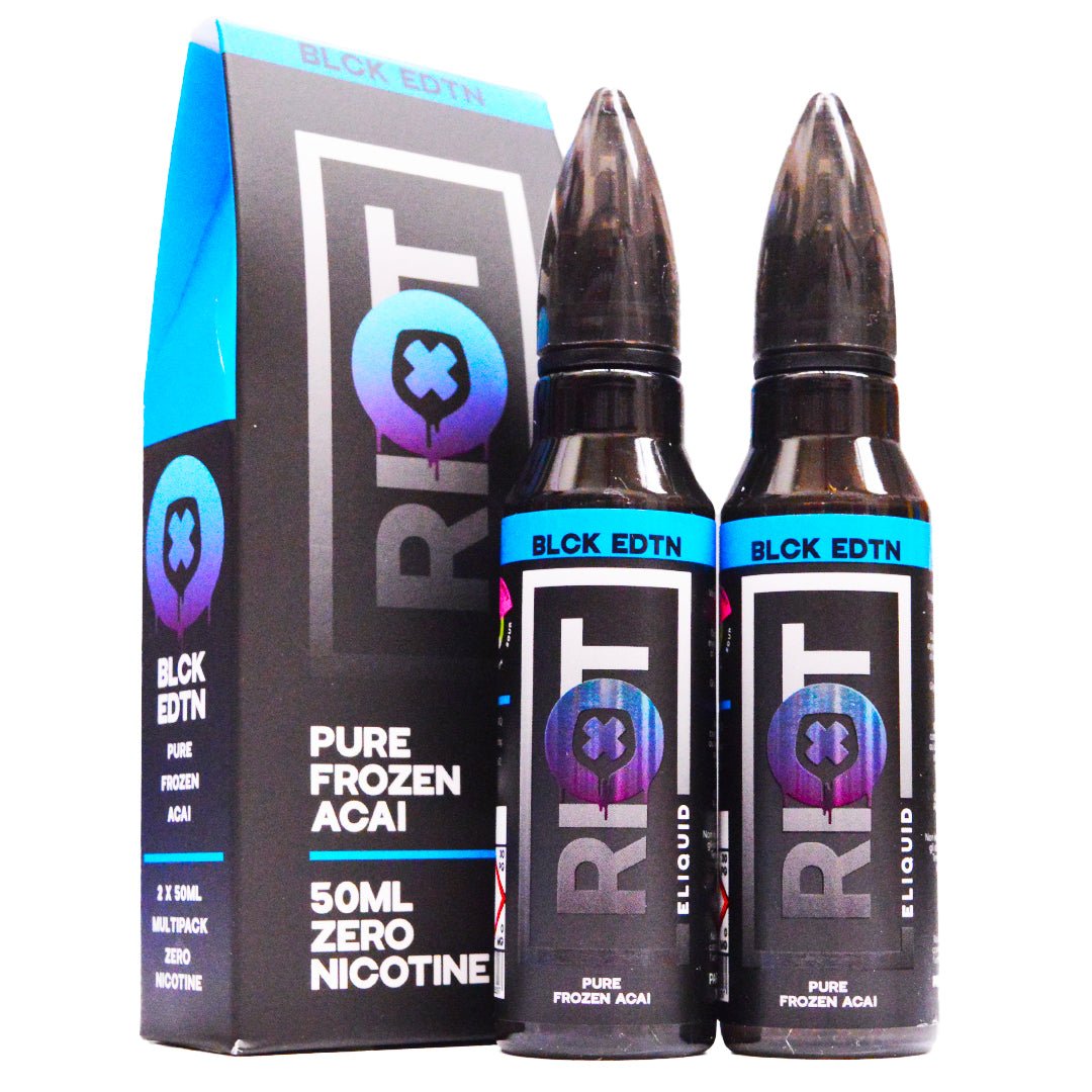 Pure Frozen Acai 100ml Shortfill E-liquid By Riot Squad - Prime Vapes UK