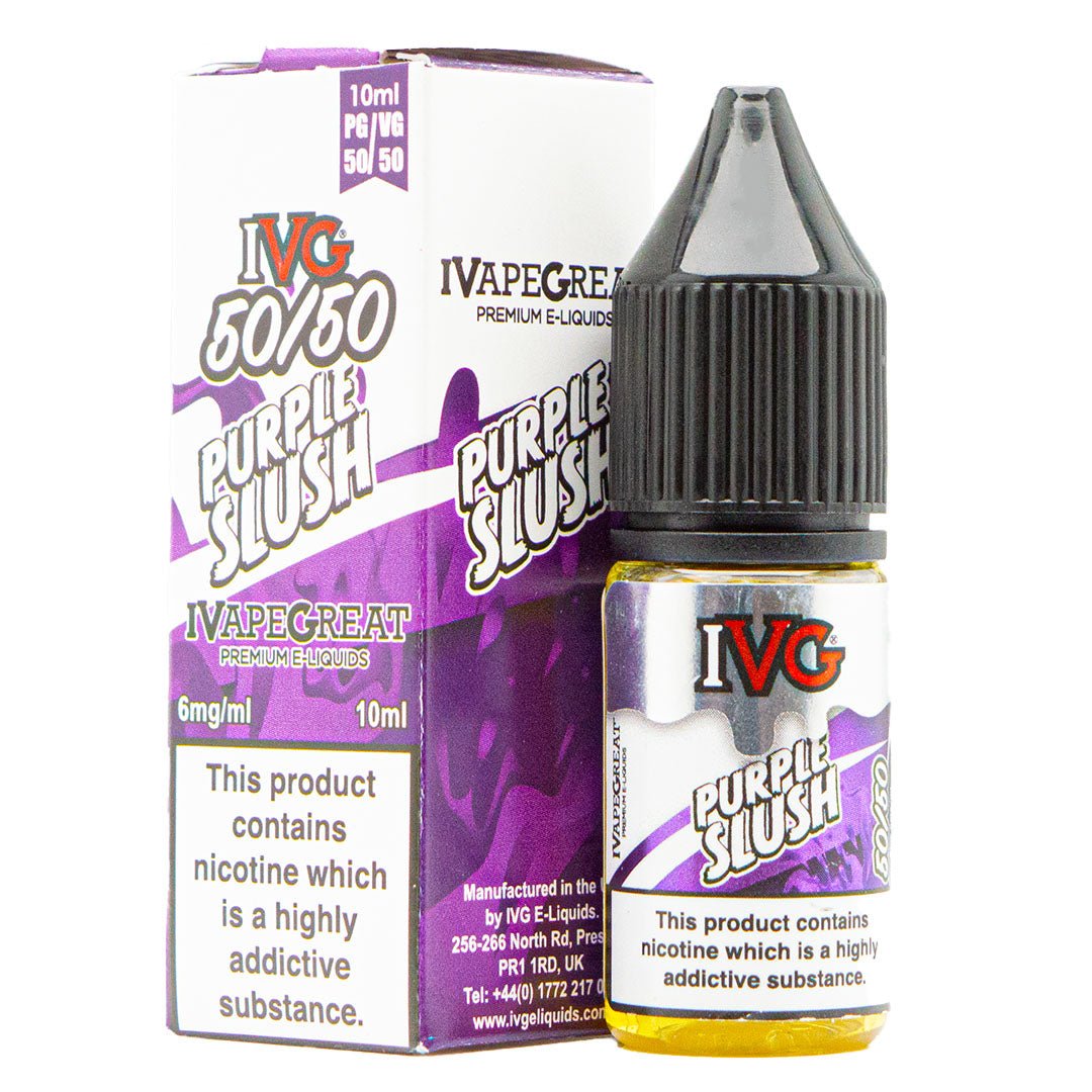 Purple Slush 10ml E Liquid By IVG - Prime Vapes UK