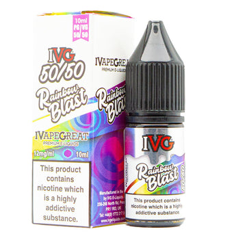 Rainbow Blast 10ml E Liquid By IVG - Prime Vapes UK