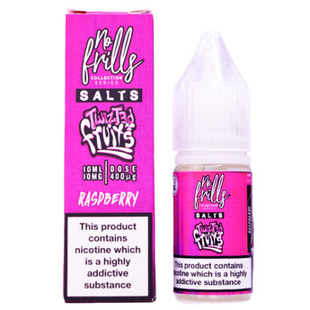 Raspberry 10ml Nic Salt By No Frills Twisted Fruits - Prime Vapes UK