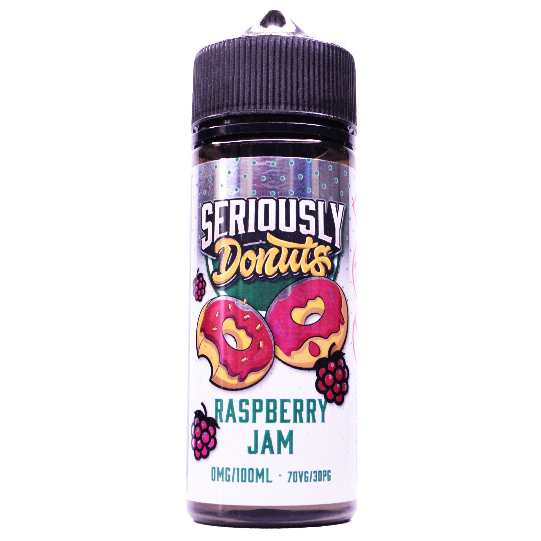 Raspberry Jam 100ml Shortfill E-liquid By Seriously Donuts - Prime Vapes UK