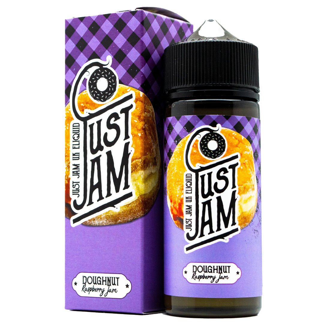 Raspberry Jam Doughnut 100ml Shortfill E-liquid By Just Jam - Prime Vapes UK