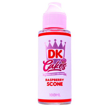 Raspberry Scone 100ml Shortfill E-liquid By Donut King Cakes - Prime Vapes UK