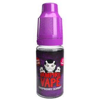 Raspberry Sorbet 10ml E Liquid by Vampire Vape - Prime Vapes UK