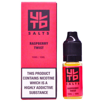 Raspberry Twist Nic Salt By ULTD Salts 10ml - Prime Vapes UK