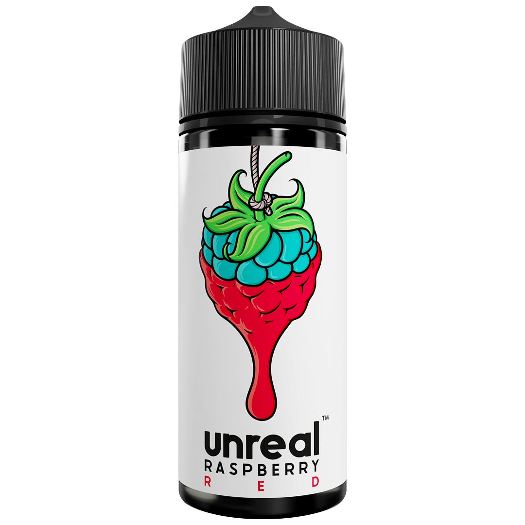 Red 100ml Shortfill By Unreal Raspberry - Prime Vapes UK